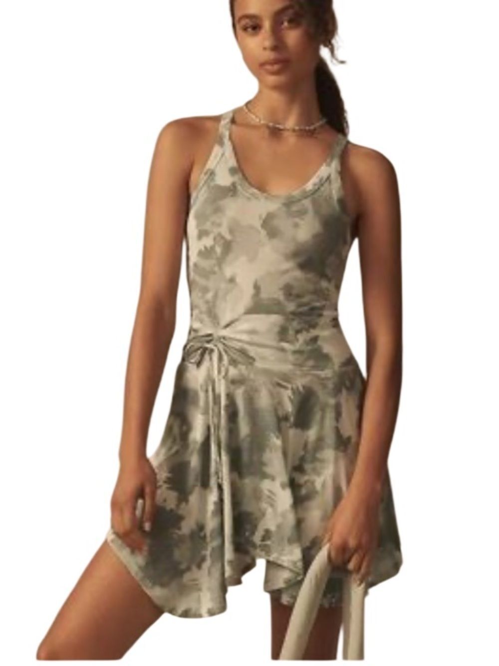 Anthropologie daily practice, green dress size medium